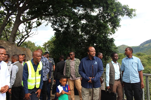 KING MSWATI III VISITS MAGUGA DAM AND LAKE MATSAMO